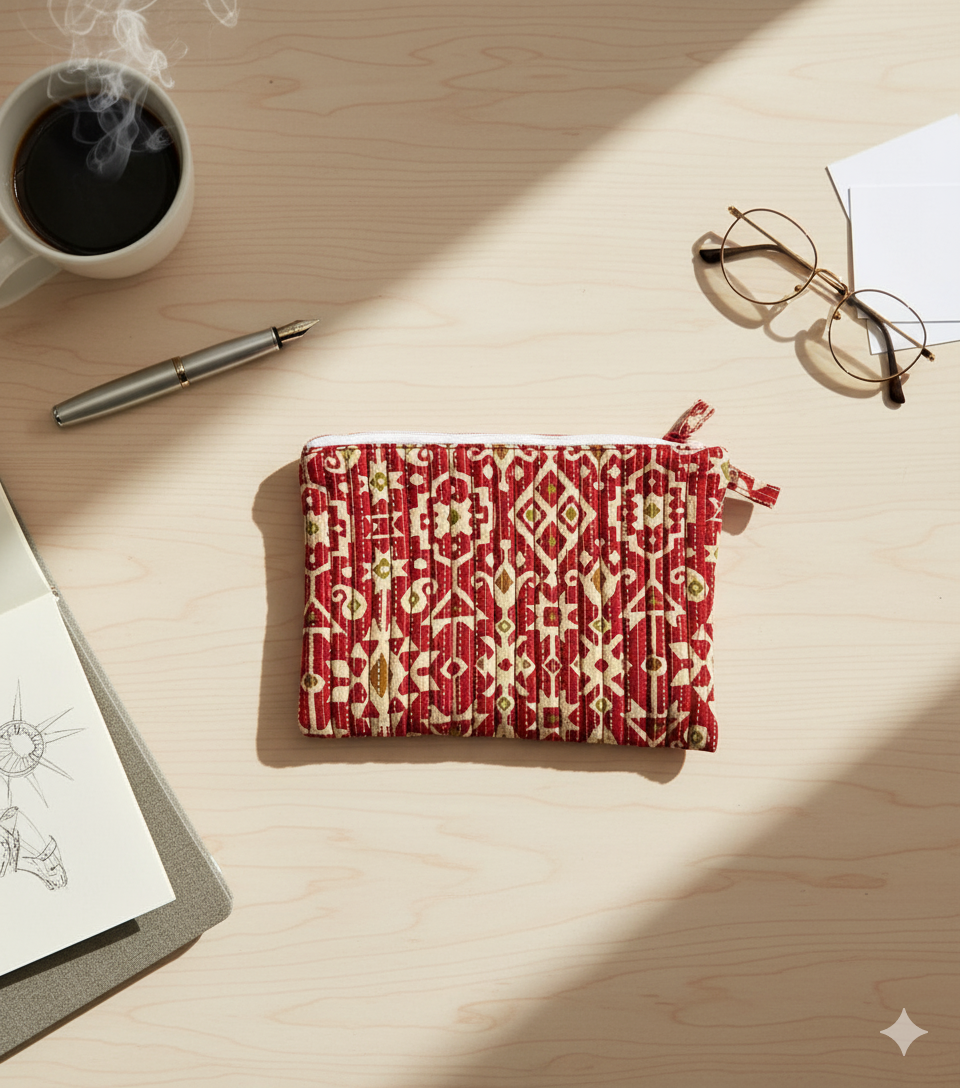 Cuddle Carry Handmade Quilted Pouch