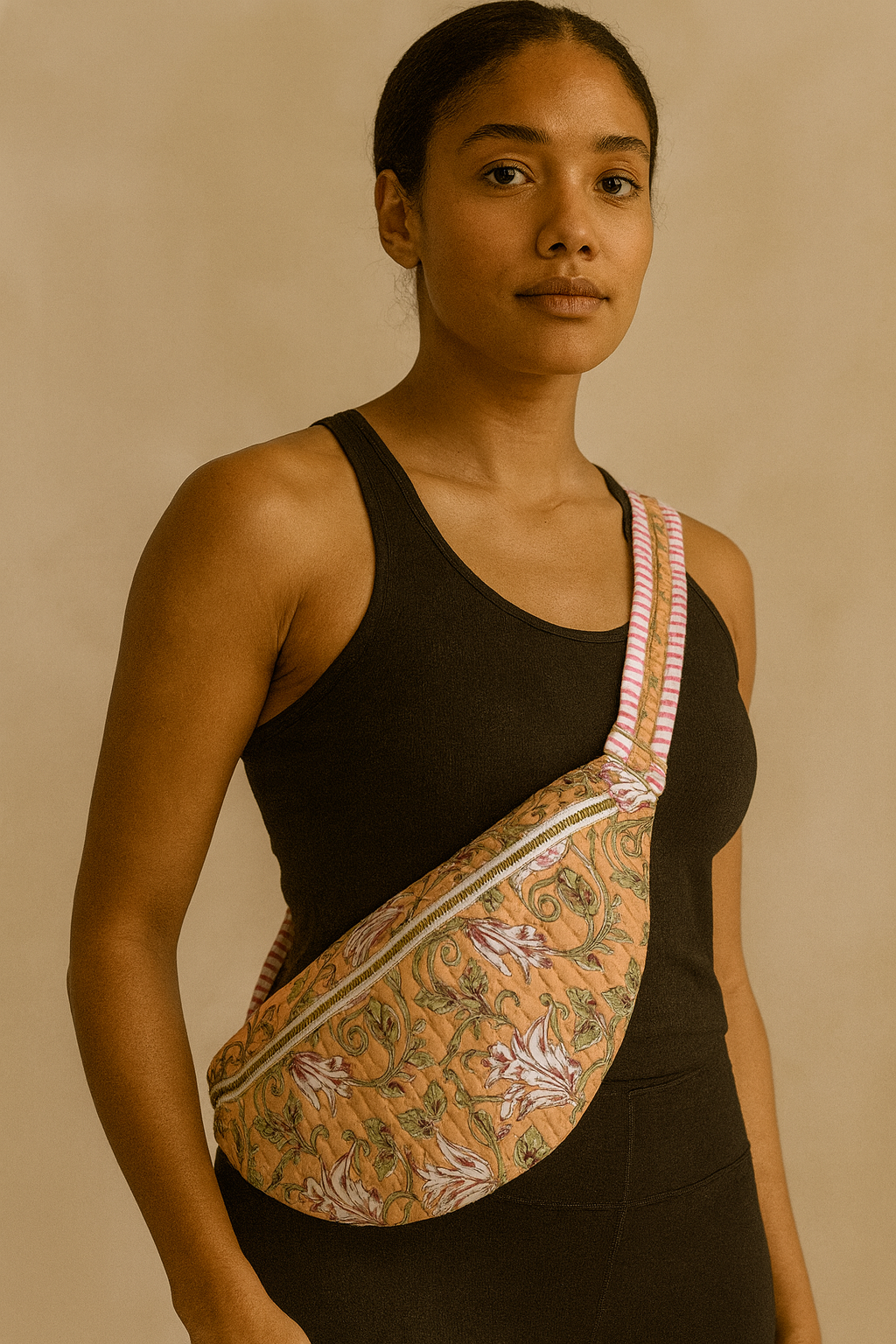Viney Handmade Quilted Bum Bag