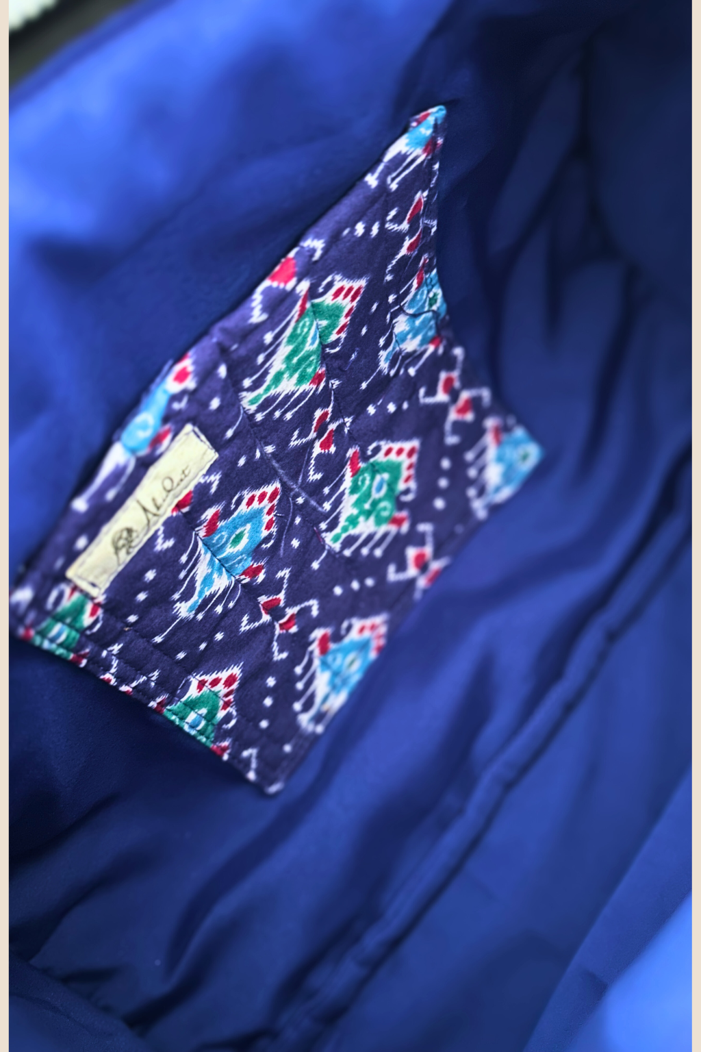 Mayur Patola Handmade Duffle Bag