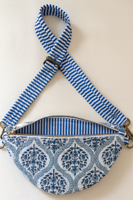 Jharokha Handmade Quilted Bum Bag