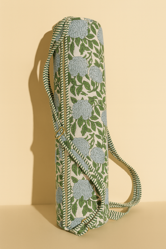 Prakriti Quilted  Handmade Yoga Mat Cover