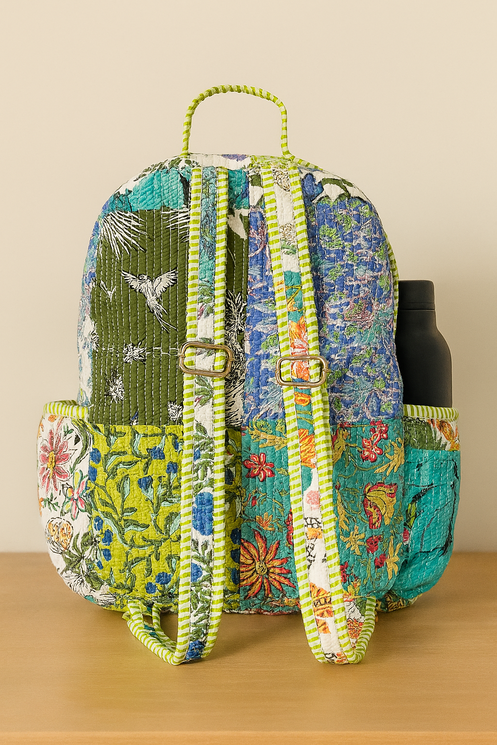 Greendale Handmade Quilted Backpack
