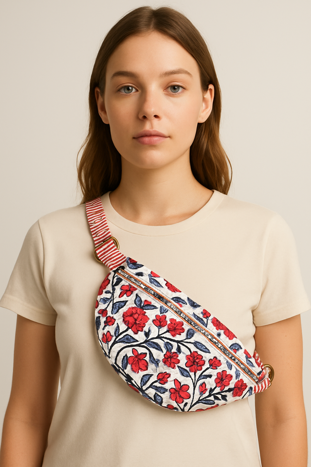 Zeba Handmade Quilted Bum Bag