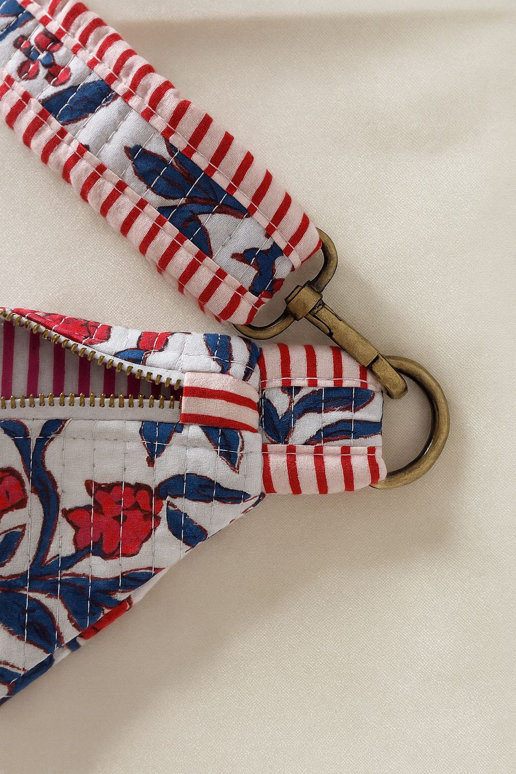Zeba Handmade Quilted Bum Bag
