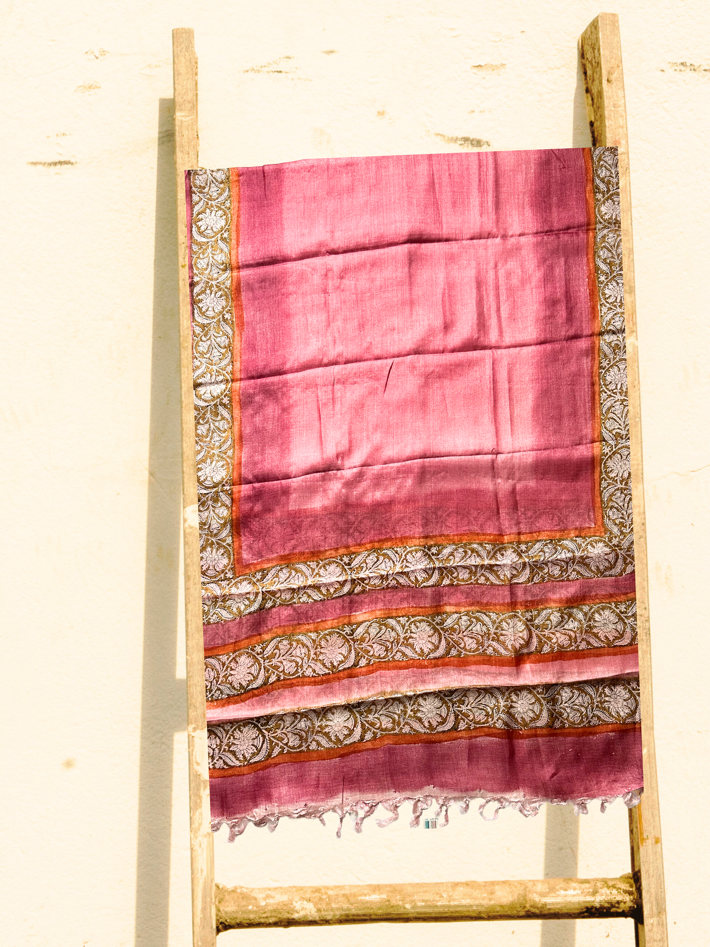 Fringe & Flora Banana Silk Stole