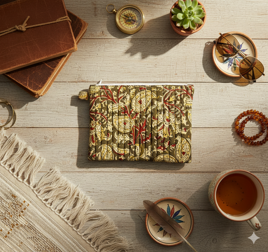 Cuddle Carry Handmade Quilted Pouch