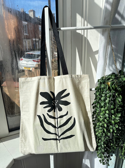 Florisa 100% Cotton Canvas Reusable eco-friendly Tote Bag