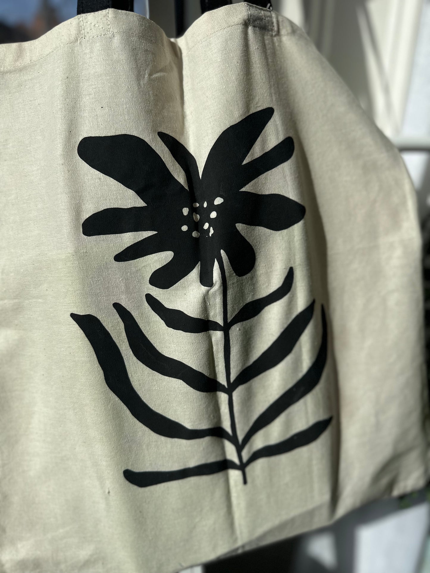 Florisa 100% Cotton Canvas Reusable eco-friendly Tote Bag