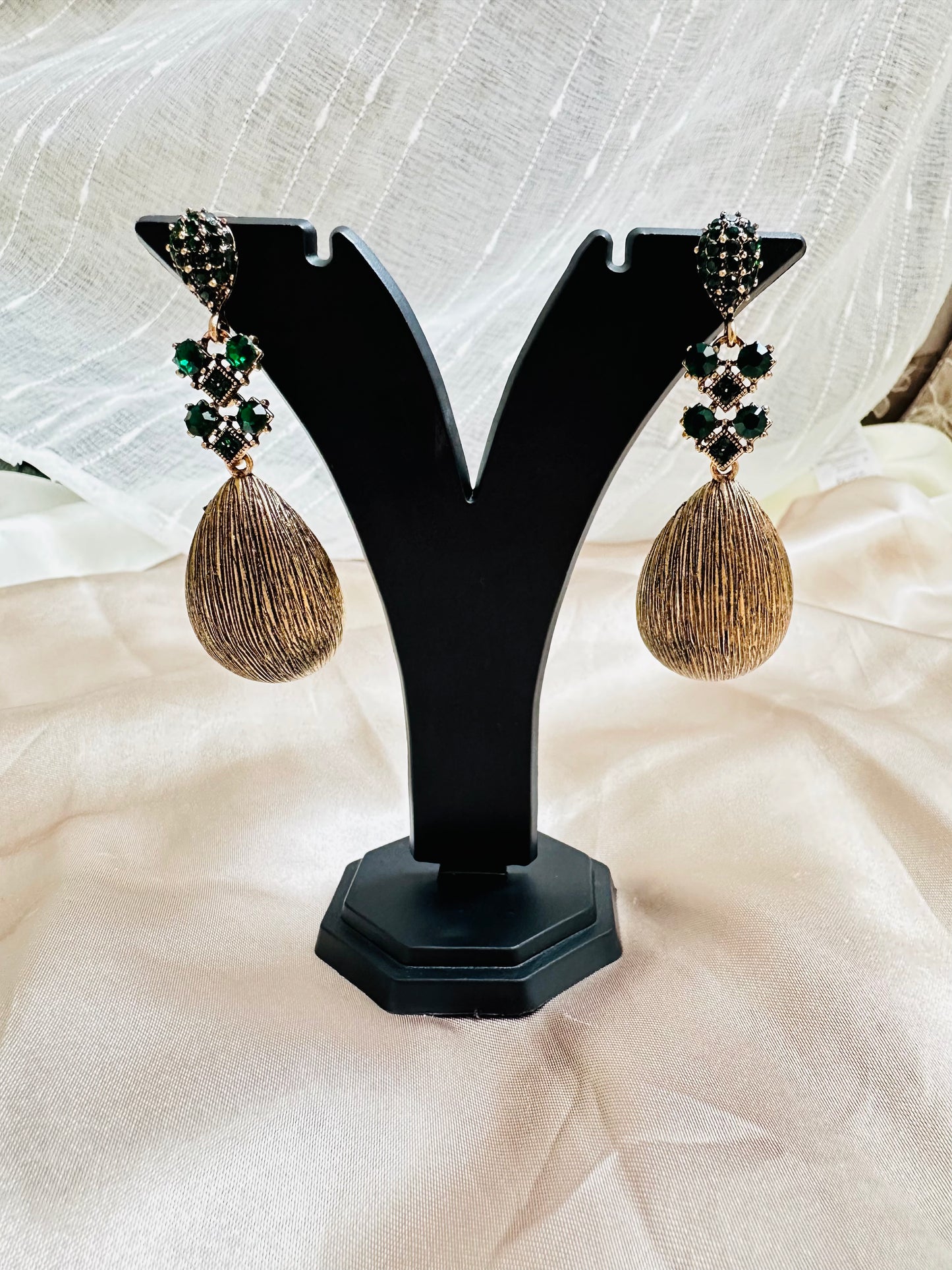 Rasira Dangler Earrings with Stones