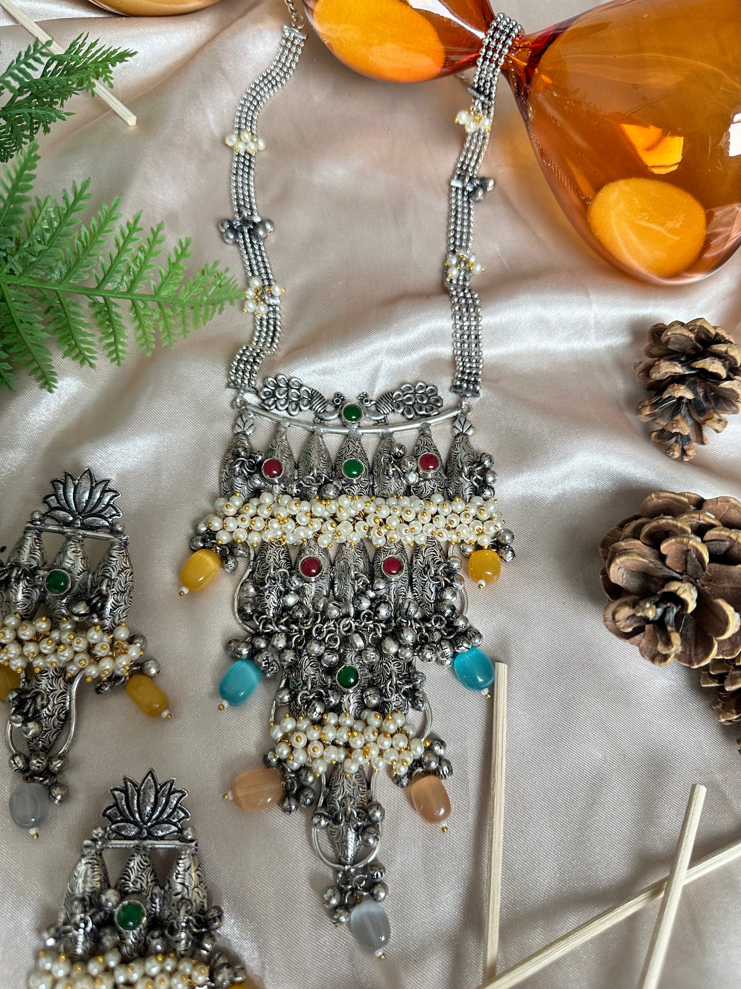 Majestic Raisin Necklace set