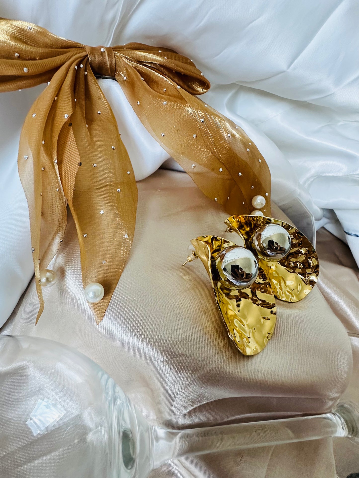 Petal Whisper Minimalist Earrings