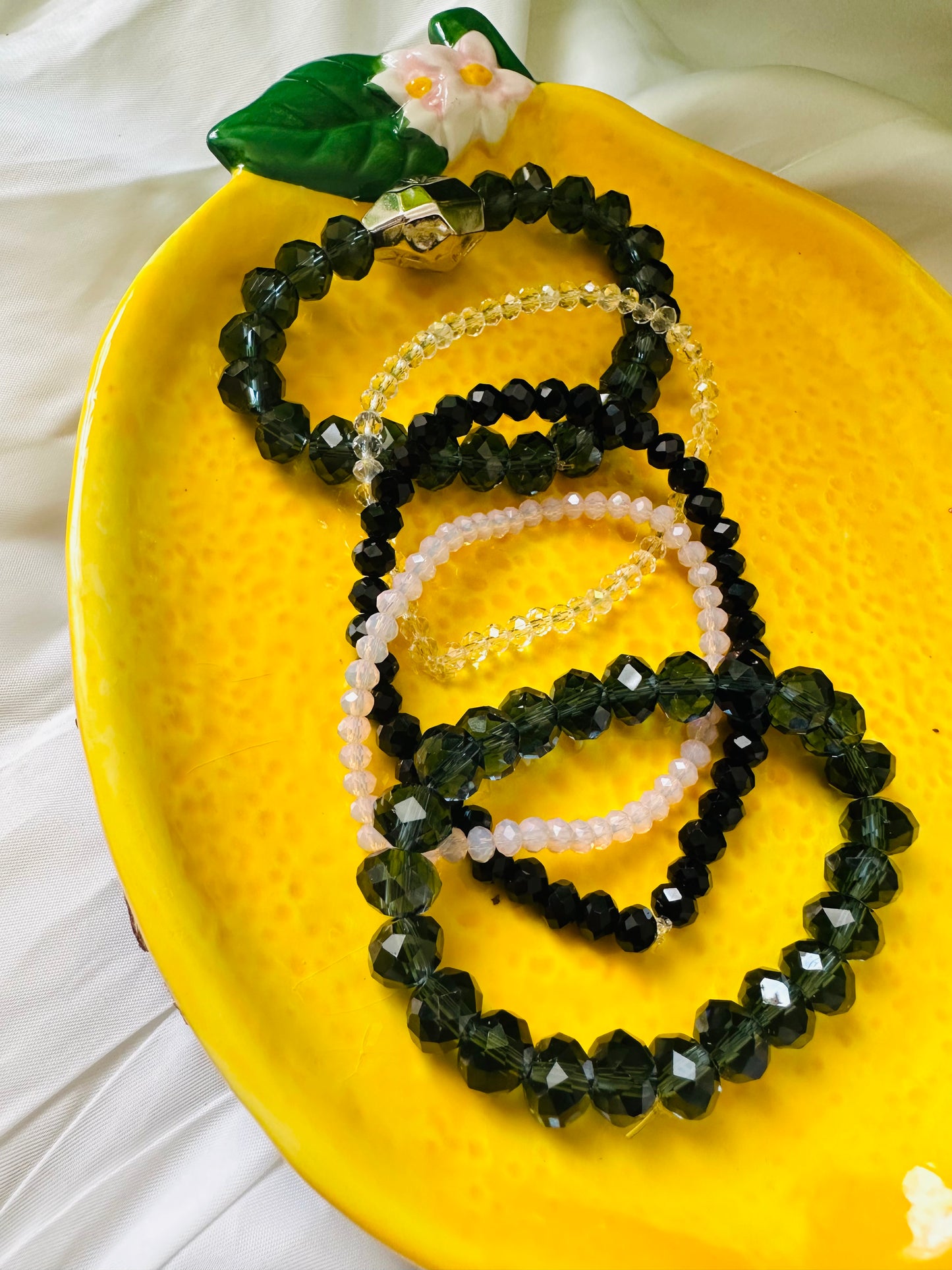 Eclipse Crystal Bracelet Set of 5