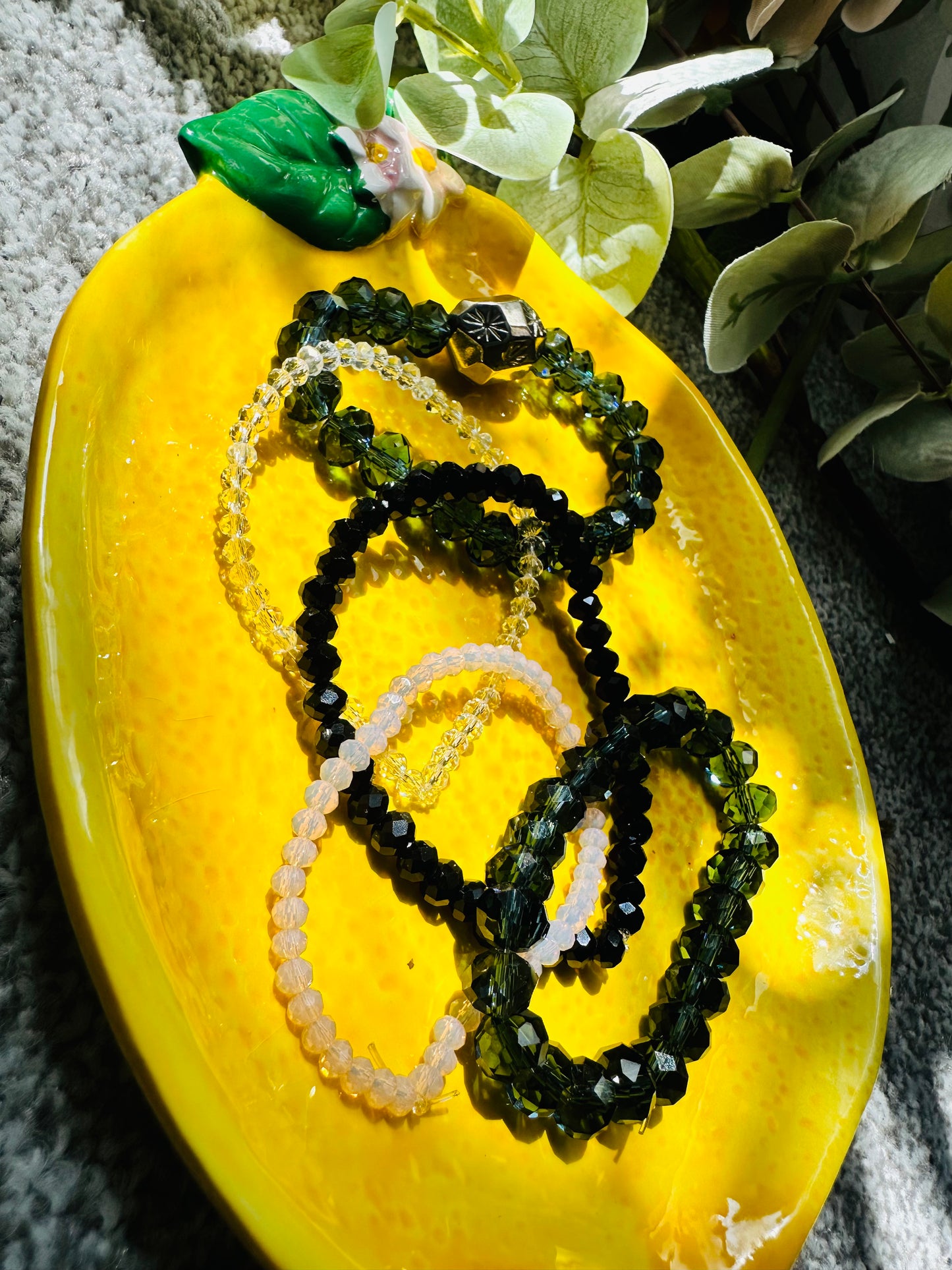 Eclipse Crystal Bracelet Set of 5