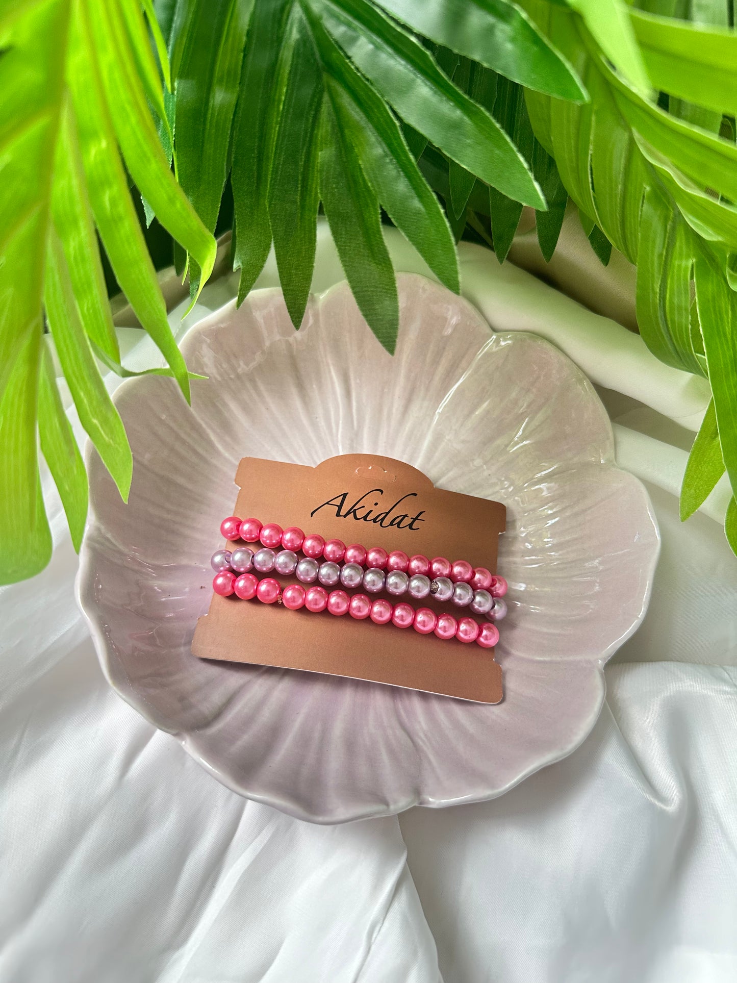 Pink Opulence Bracelet Set of 3
