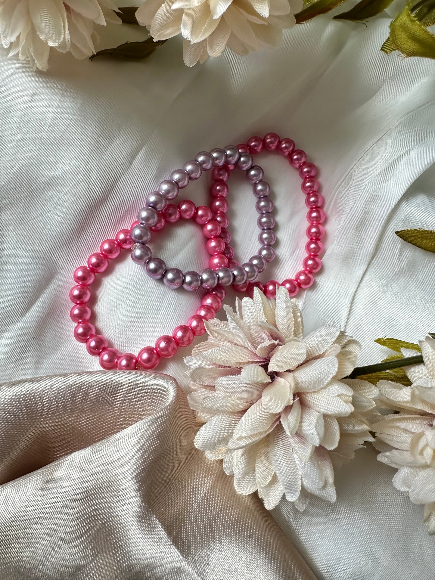 Pink Opulence Bracelet Set of 3
