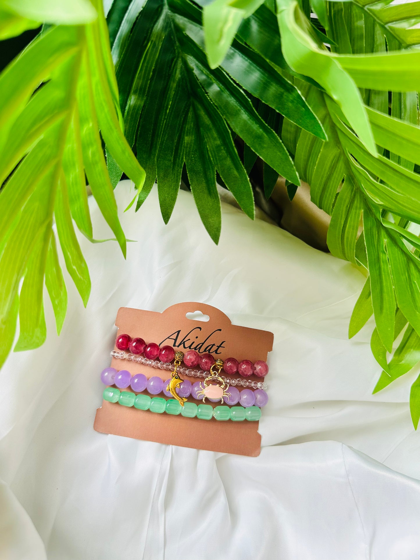 Coastal Charm Bracelet Set of 4