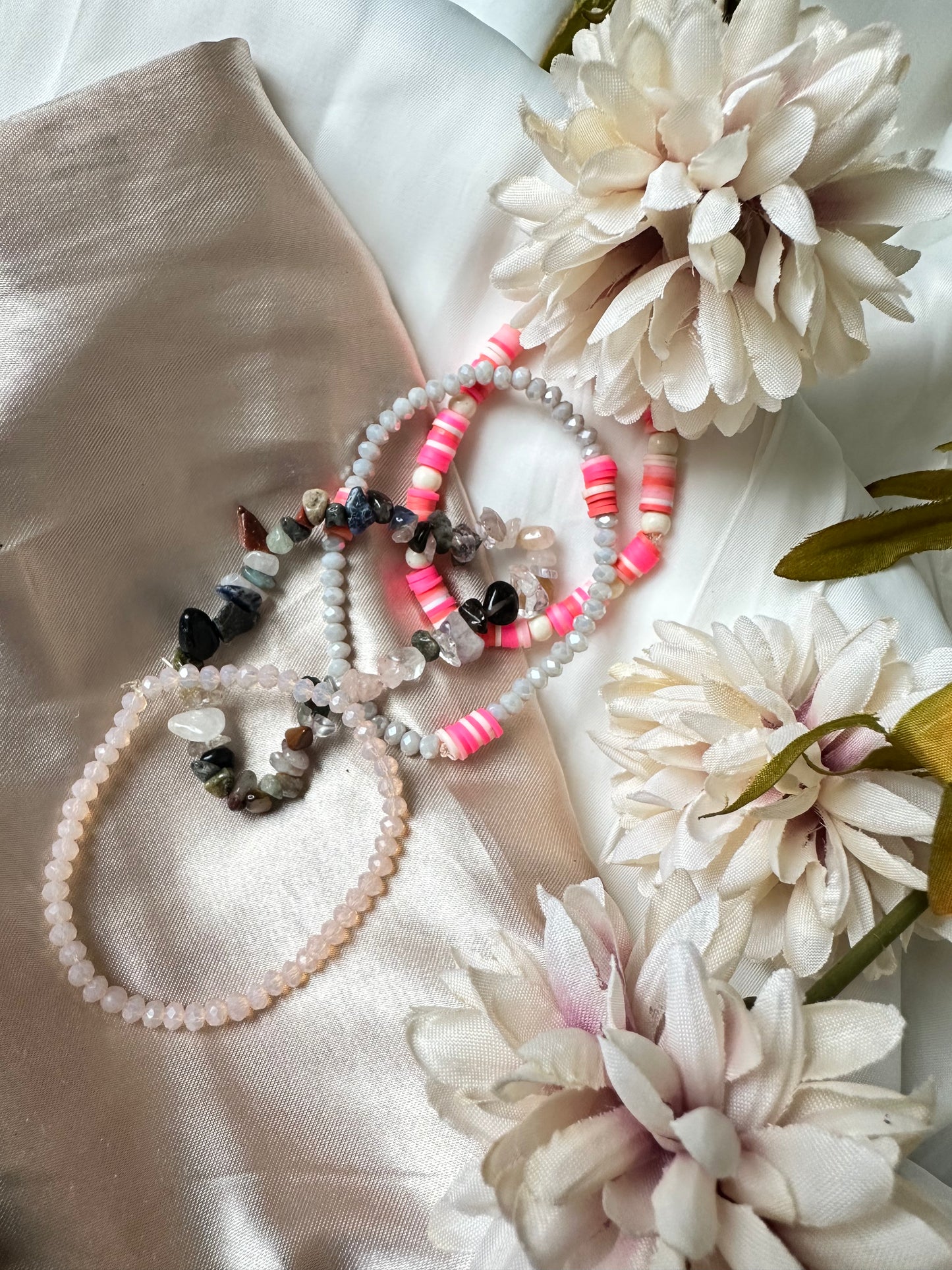 Pink Radiance Bracelet Set of 4