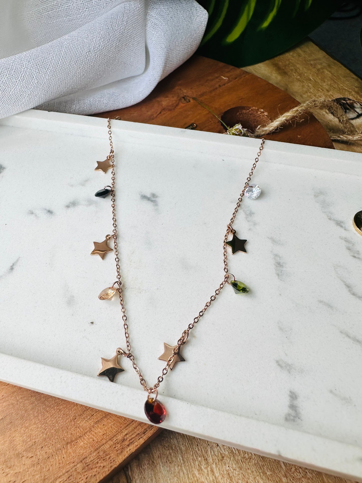 Stellar Spectrum Necklace