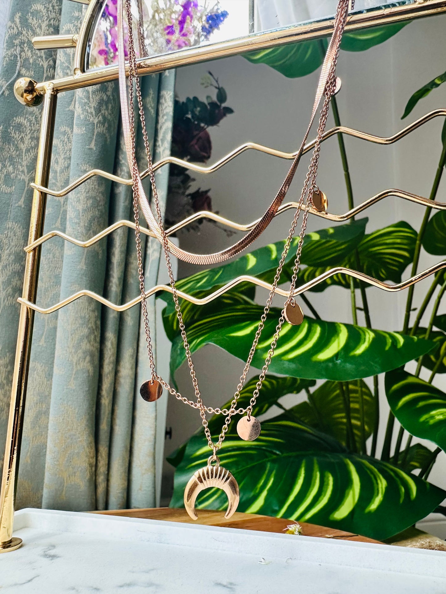 Lunar Layered Necklace