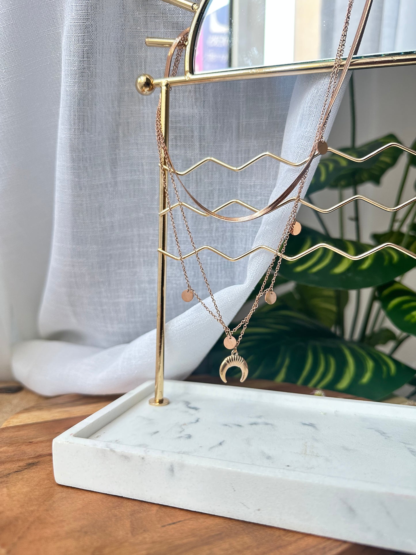 Lunar Layered Necklace