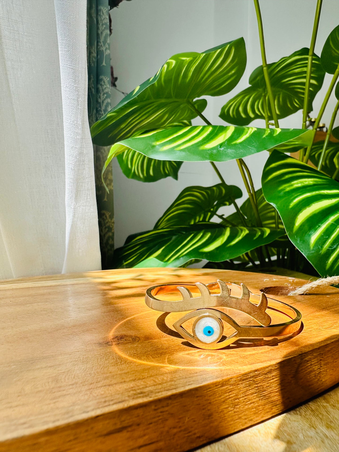 Mystical Eye Bangle Bracelet