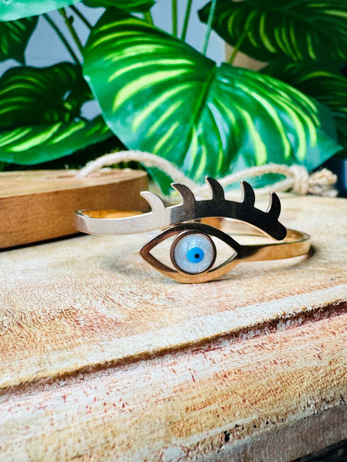 Mystical Eye Bangle Bracelet