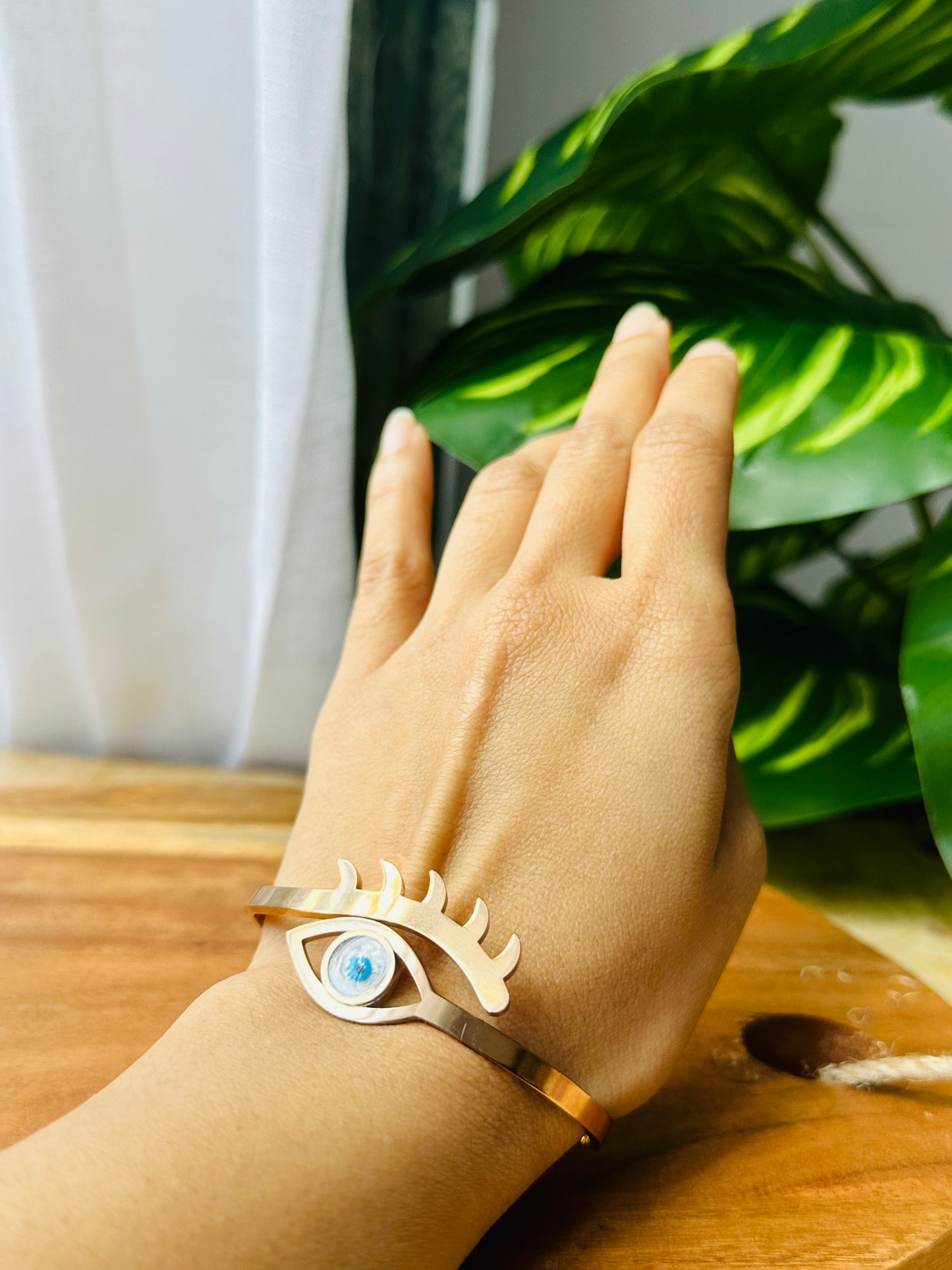 Mystical Eye Bangle Bracelet