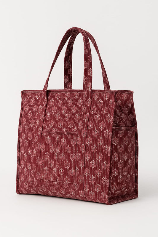 Mulberry Handmade Zipper Shoulder Bag with Bottle Holder Pocket