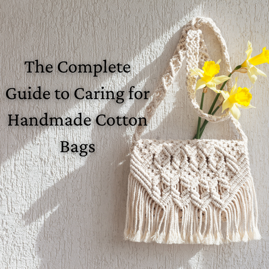 Handmade bag crafted by women artisan