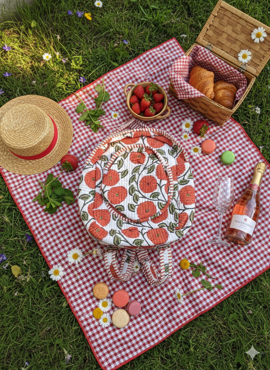 Marigold Morning Mini Quilted Backpack