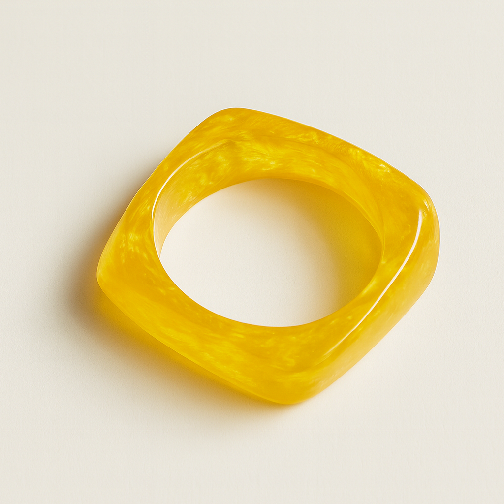 Retro Colour Pop Acrylic Bangles