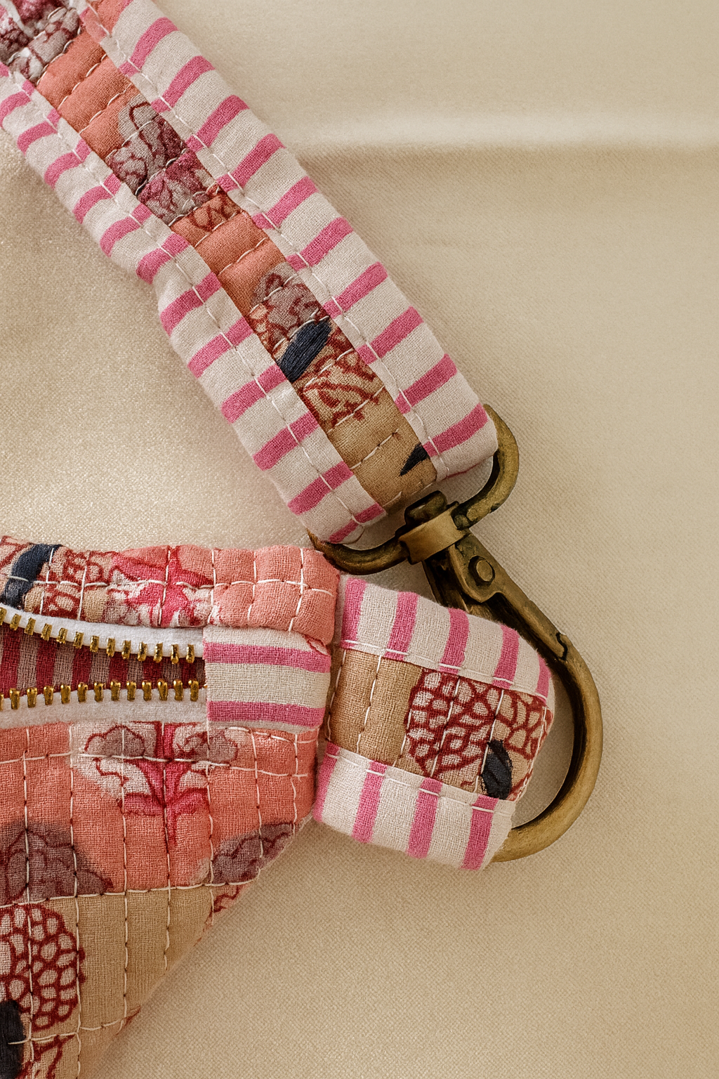 Patch Paradise Handmade Quilted Bum Bag
