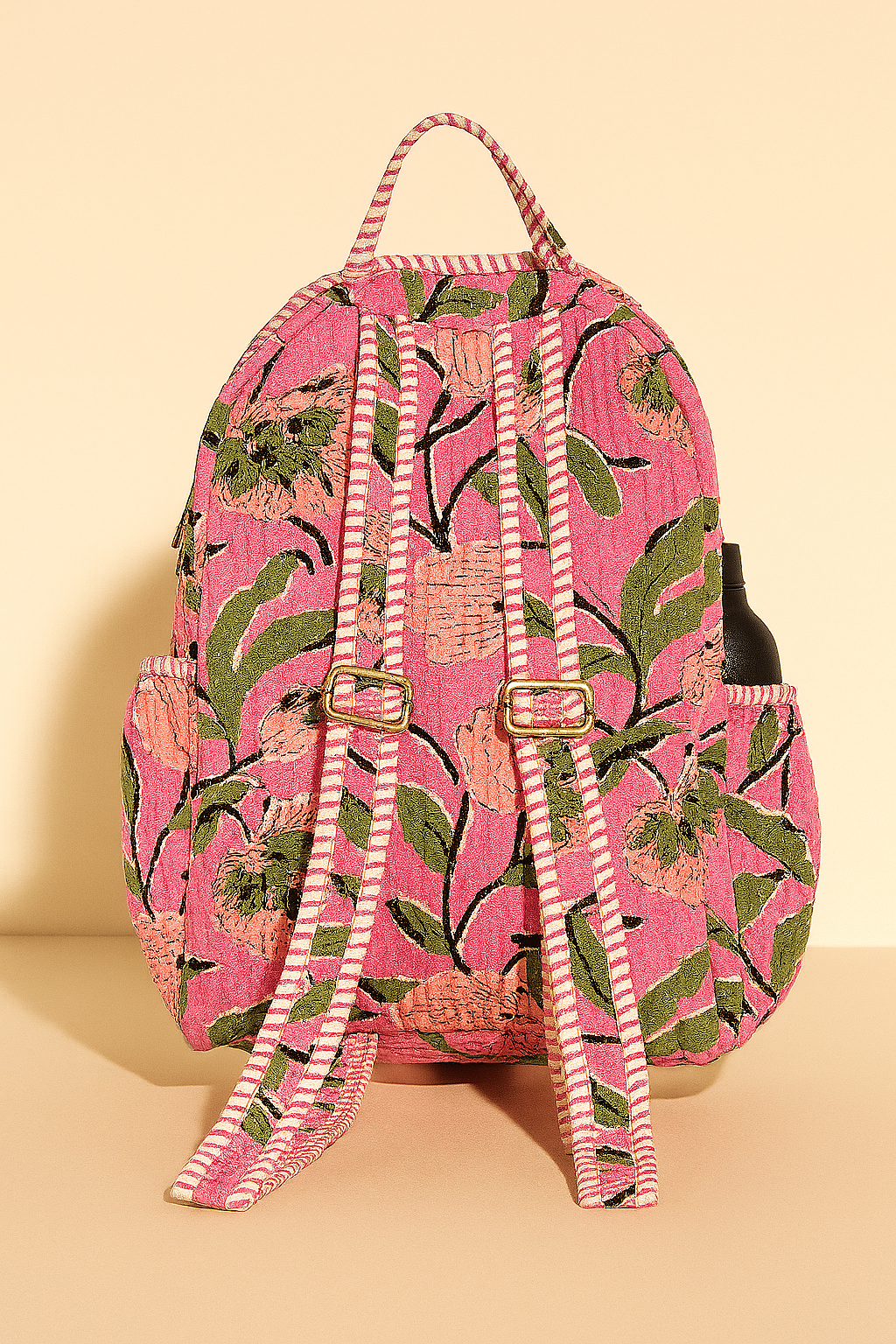 Blush & Bloom Handmade Quilted Backpack