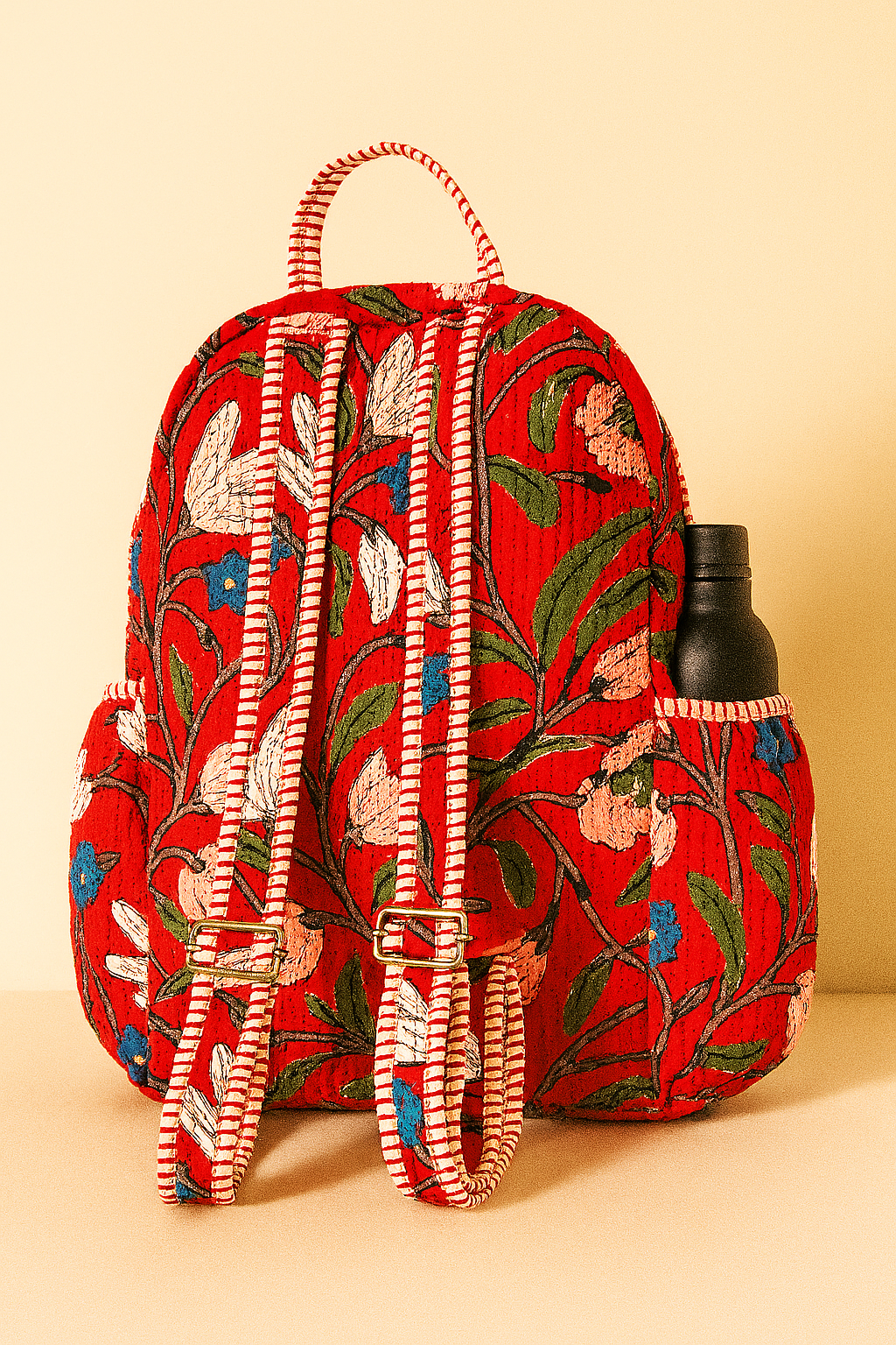 Spiced Garden Handmade Quilted Backpack