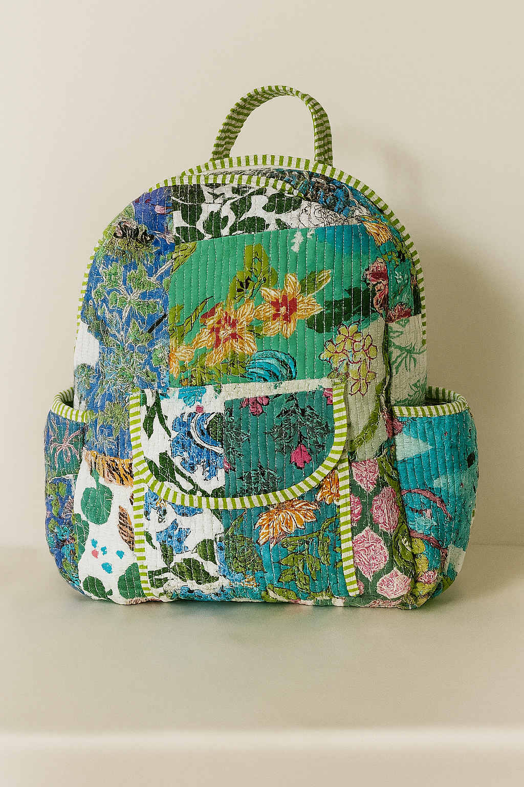 Greendale Handmade Quilted Backpack