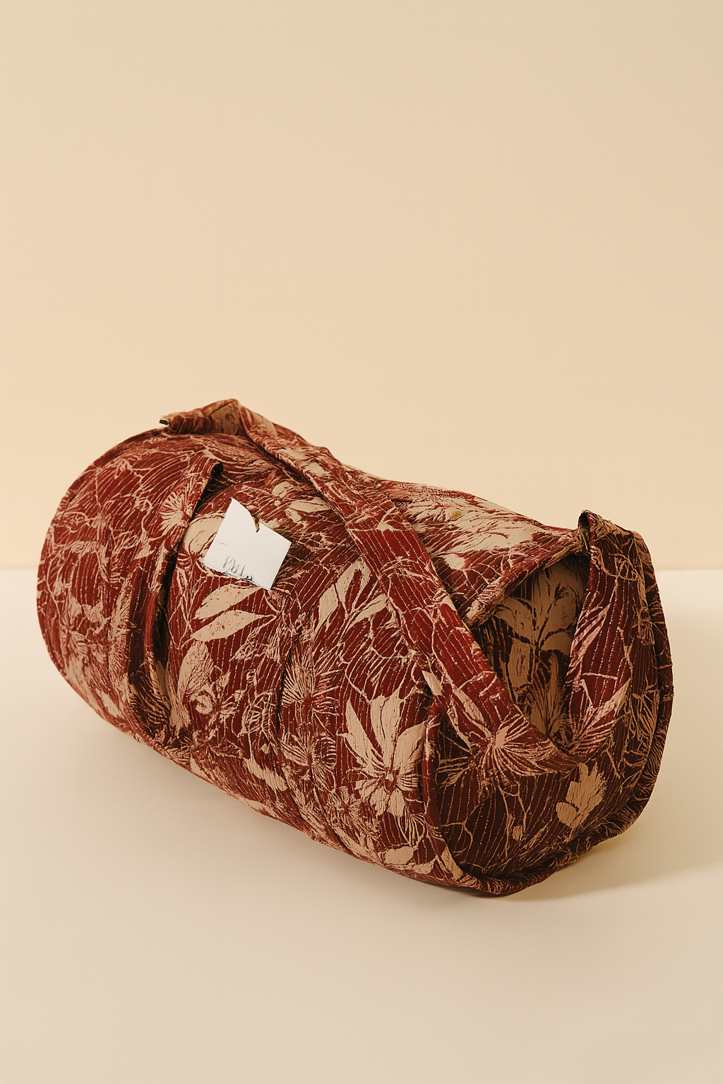 Scarlet Jungle Handmade Duffle Bag