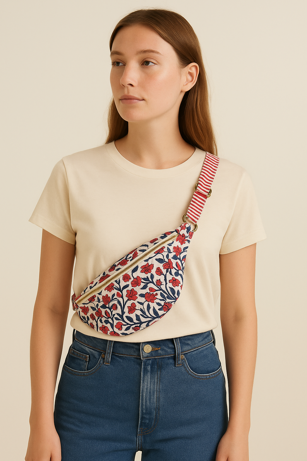 Zeba Handmade Quilted Bum Bag