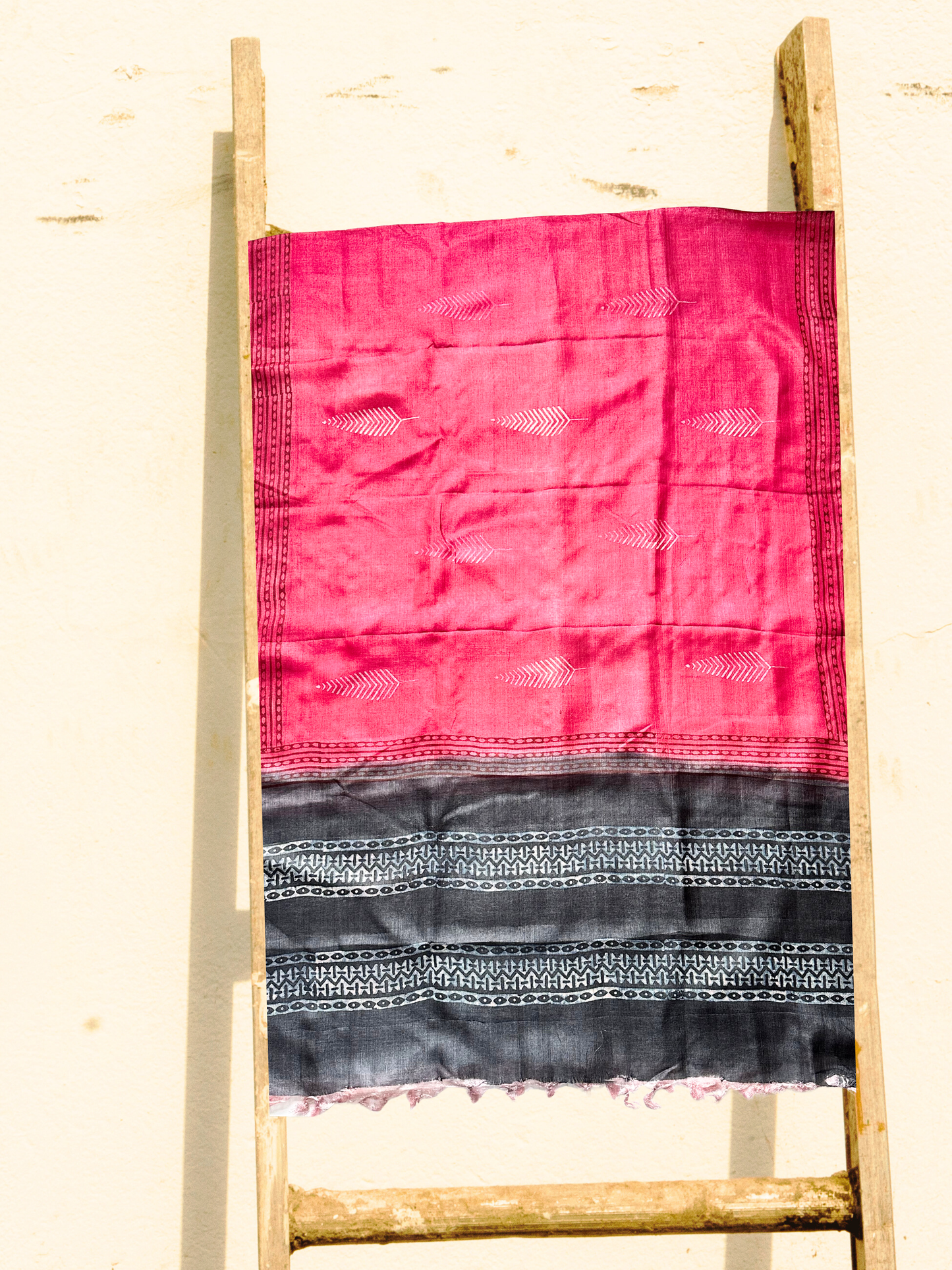 Fringe & Flora Banana Silk Stole