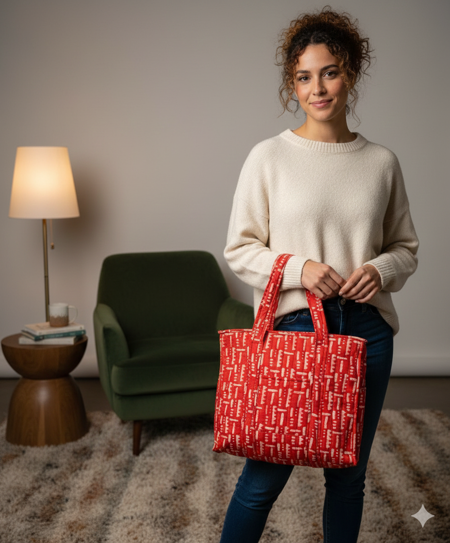 Pac Man Handmade Zipper Shoulder Bag with Bottle Holder Pocket