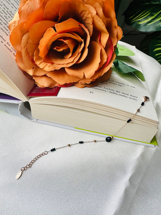 Eclipse Elegance Rose Gold Bracelet