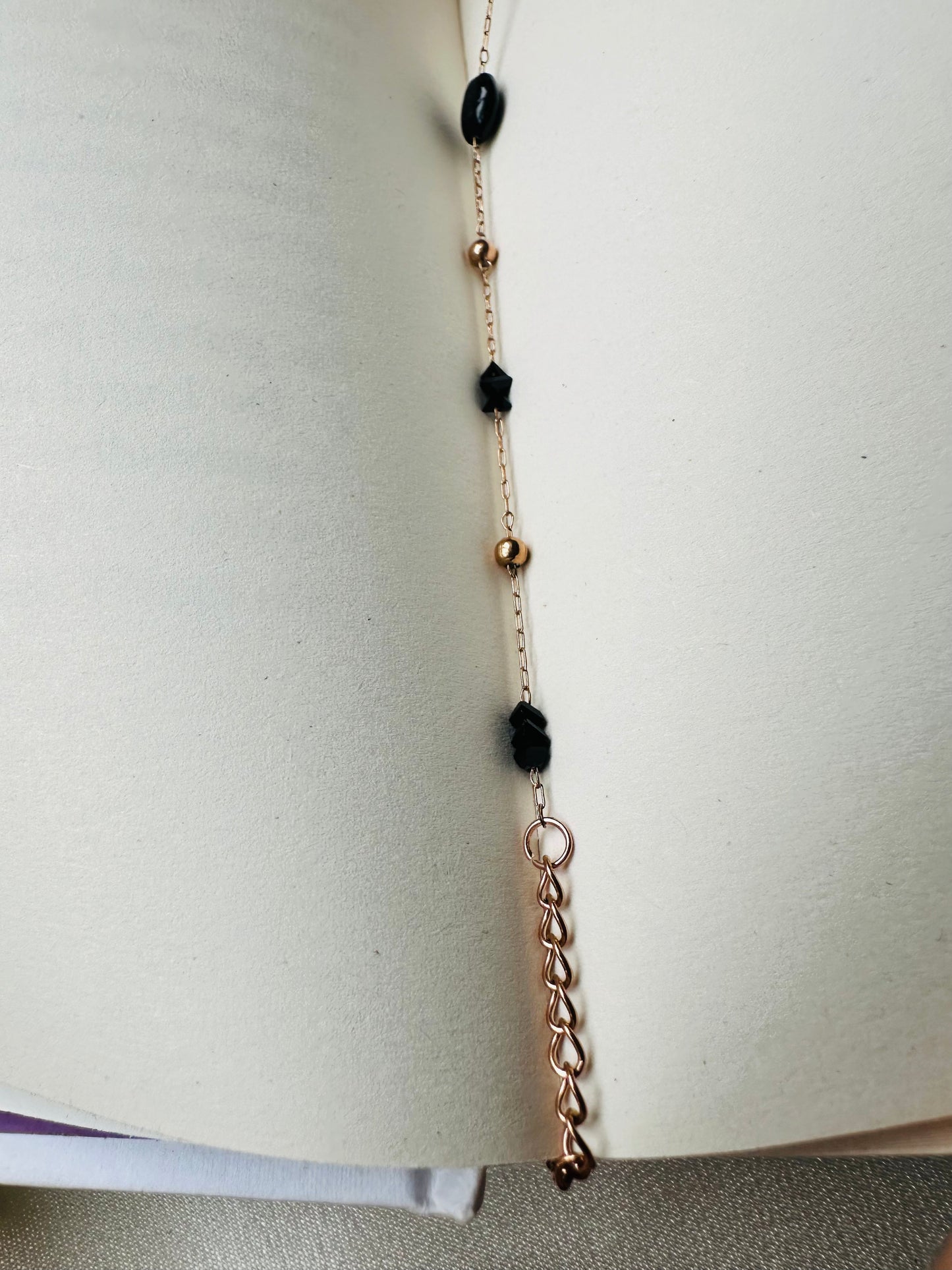 Eclipse Elegance Rose Gold Bracelet