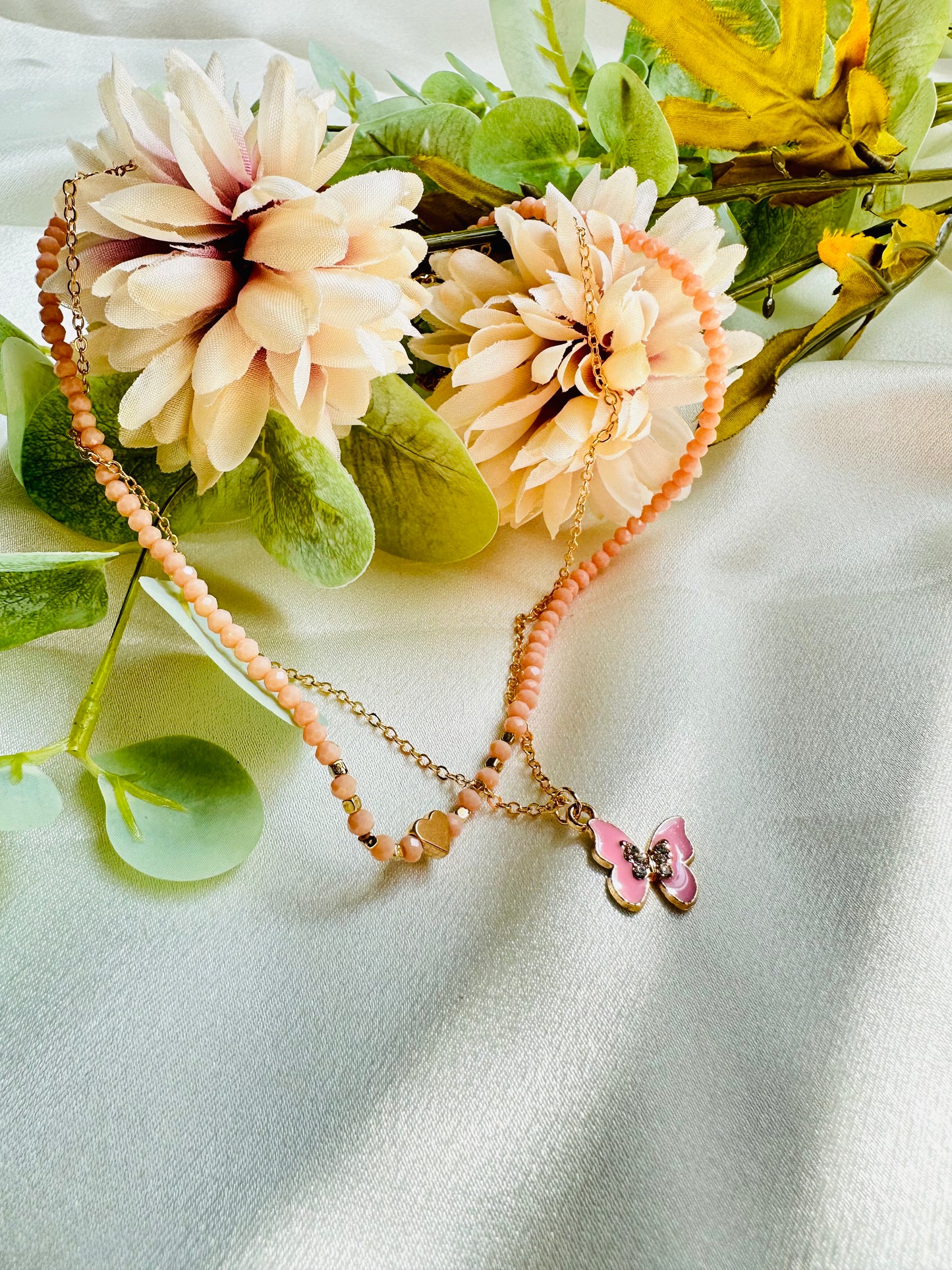 Butterfly Love Layered Necklace