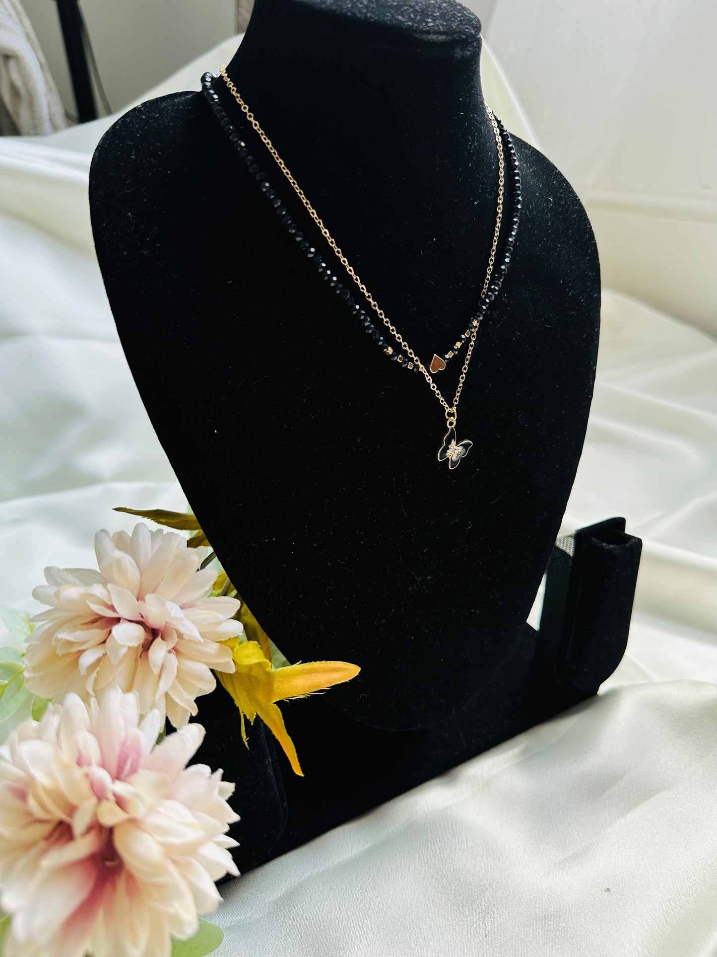 Butterfly Love Layered Necklace