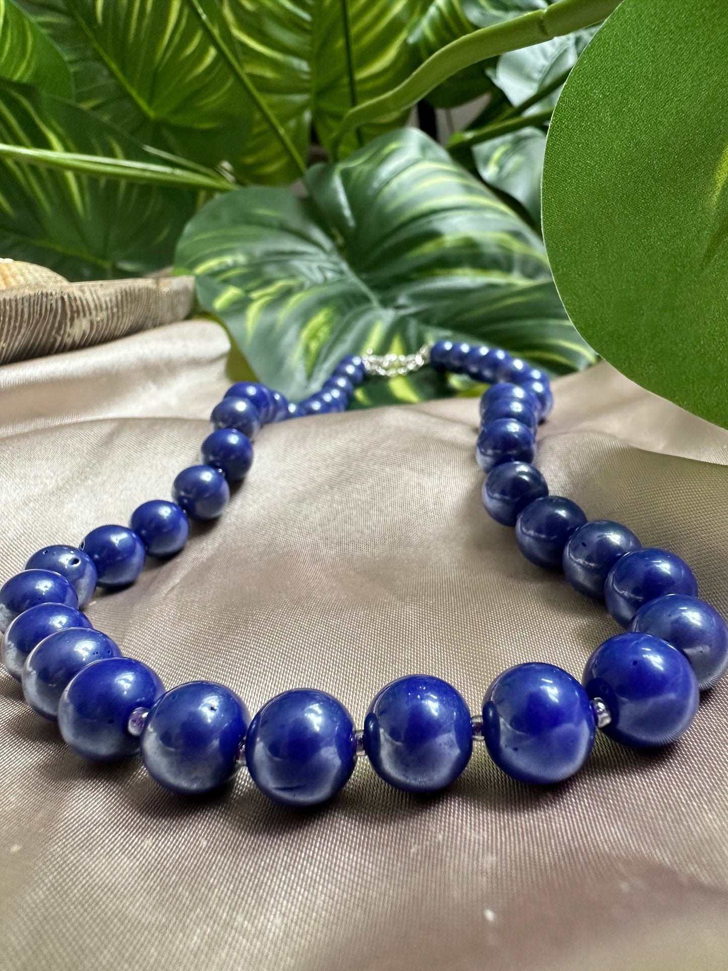 Deep Sea Twilight Beaded Necklace