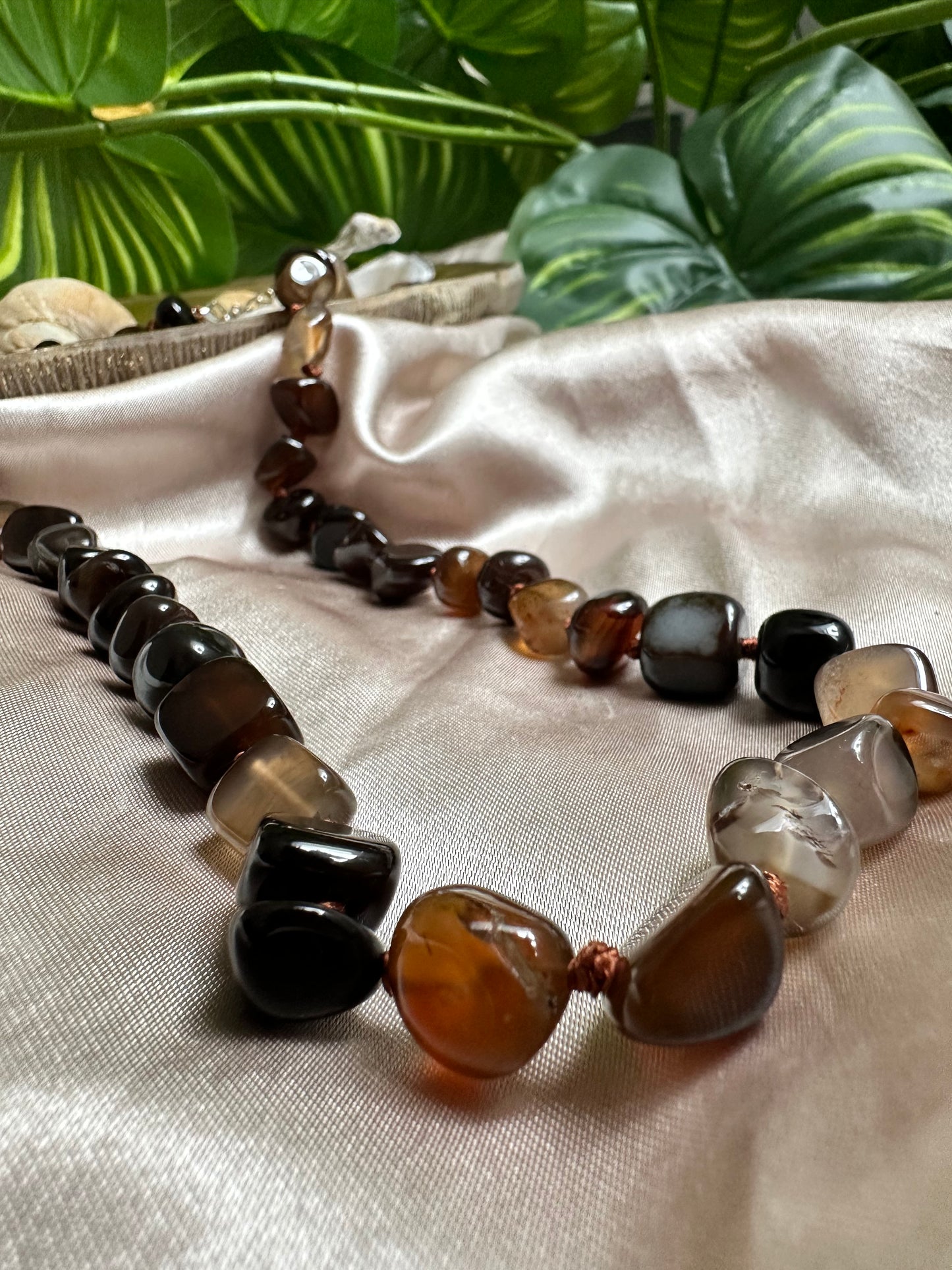 Terra Tones Stone Necklace