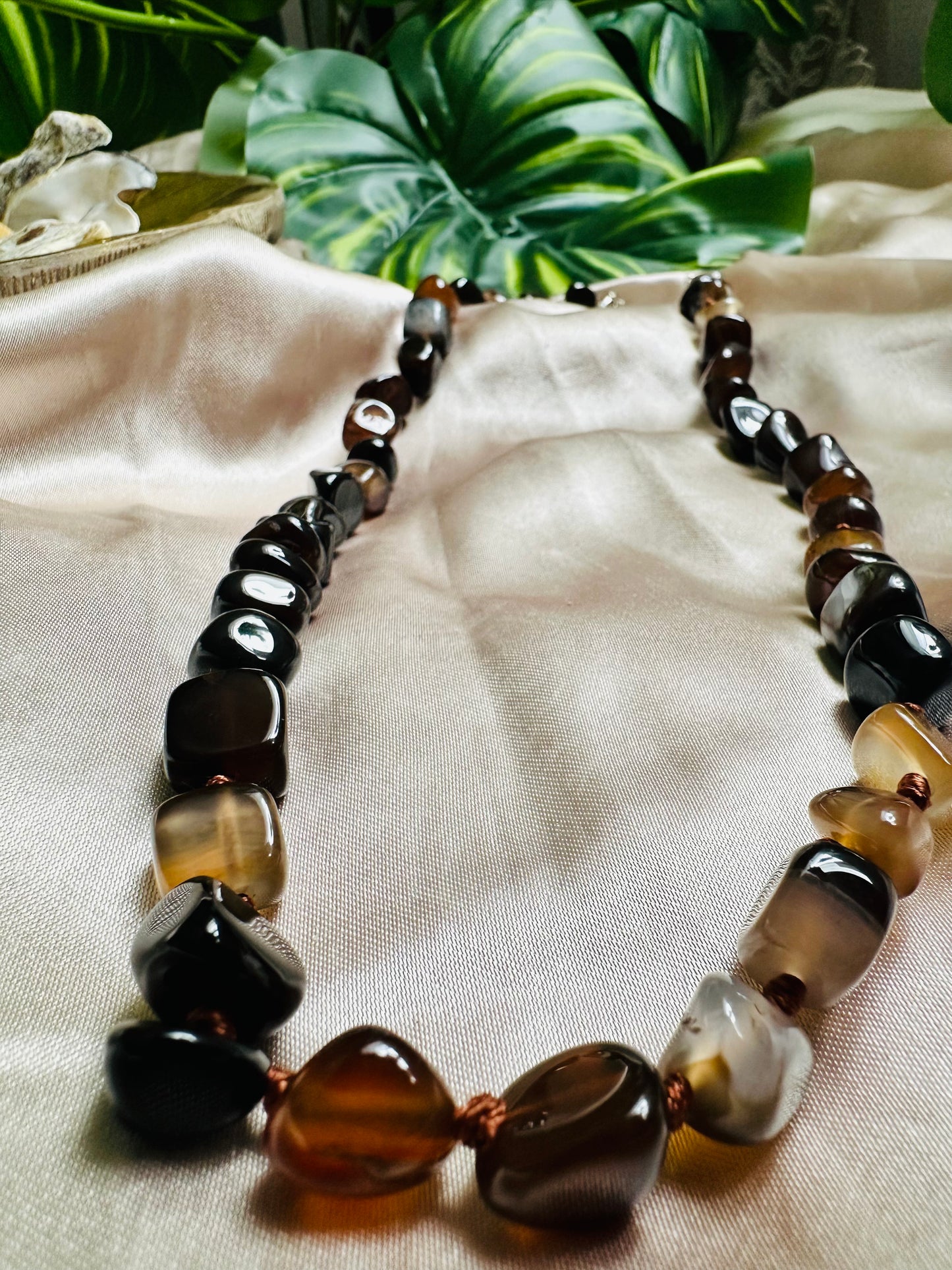 Terra Tones Stone Necklace