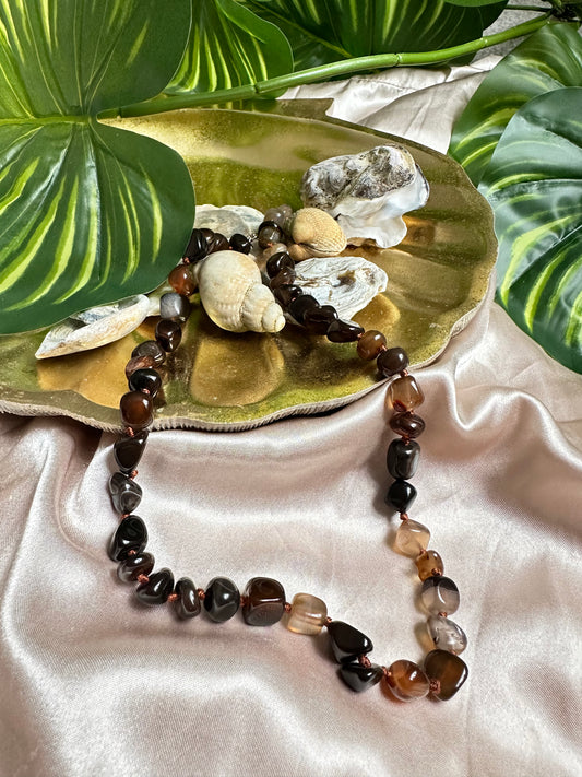 Terra Tones Stone Necklace