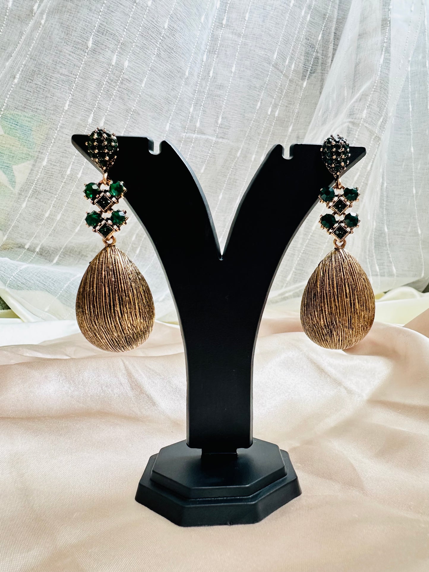 Rasira Dangler Earrings with Stones