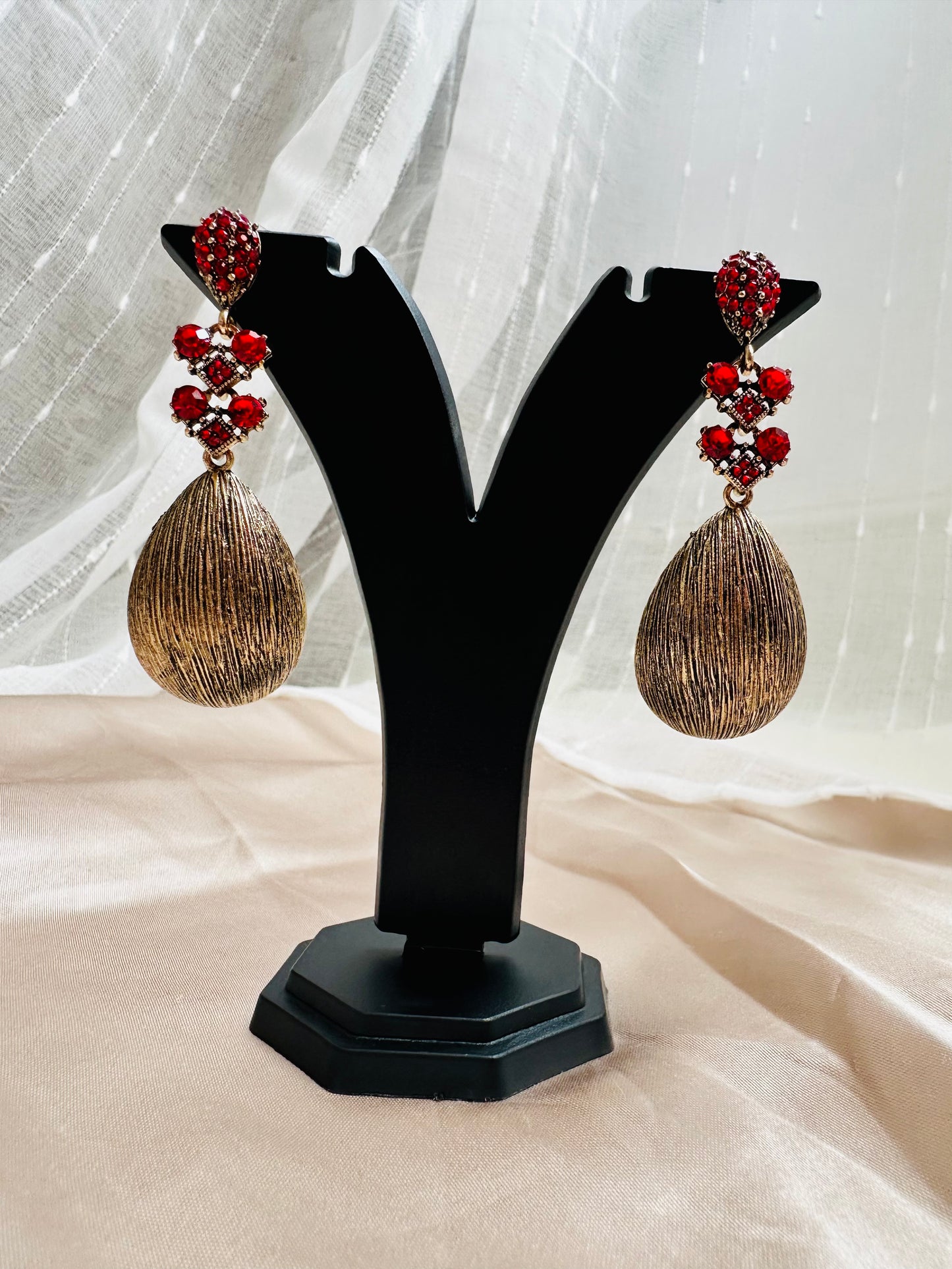 Rasira Dangler Earrings with Stones