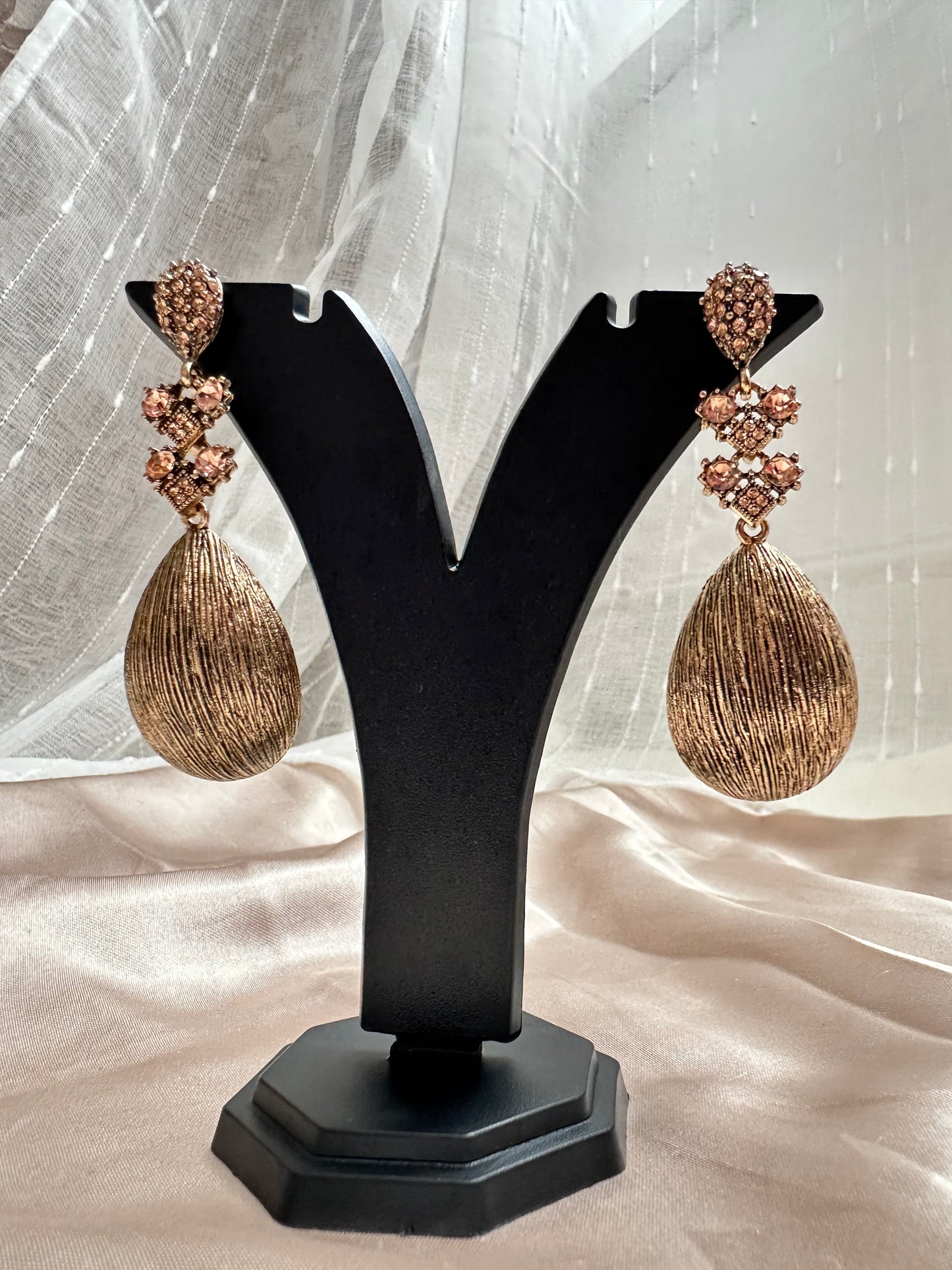 Rasira Dangler Earrings with Stones